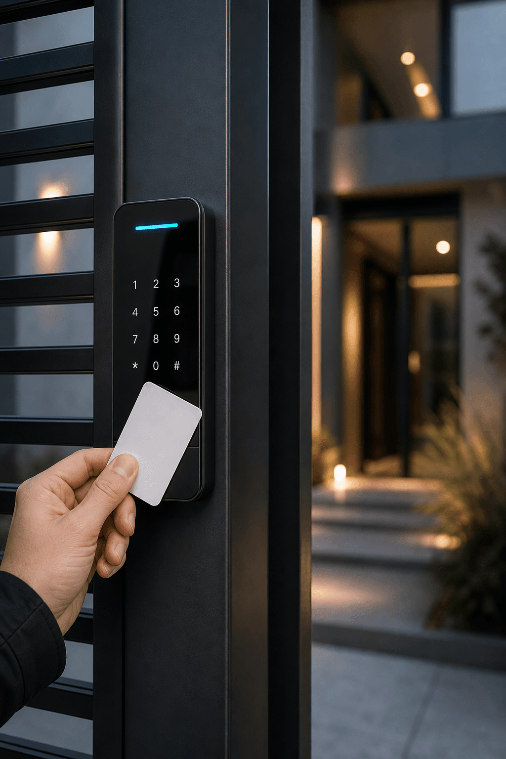 Sistema de acceso con refuerzo mecánico y control seguro